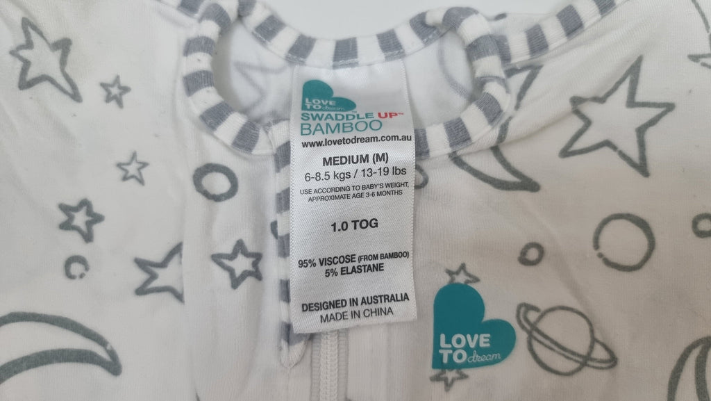 Love to Dream - Swaddle Bamboo Original 1.0 TOG - SecondGear.me