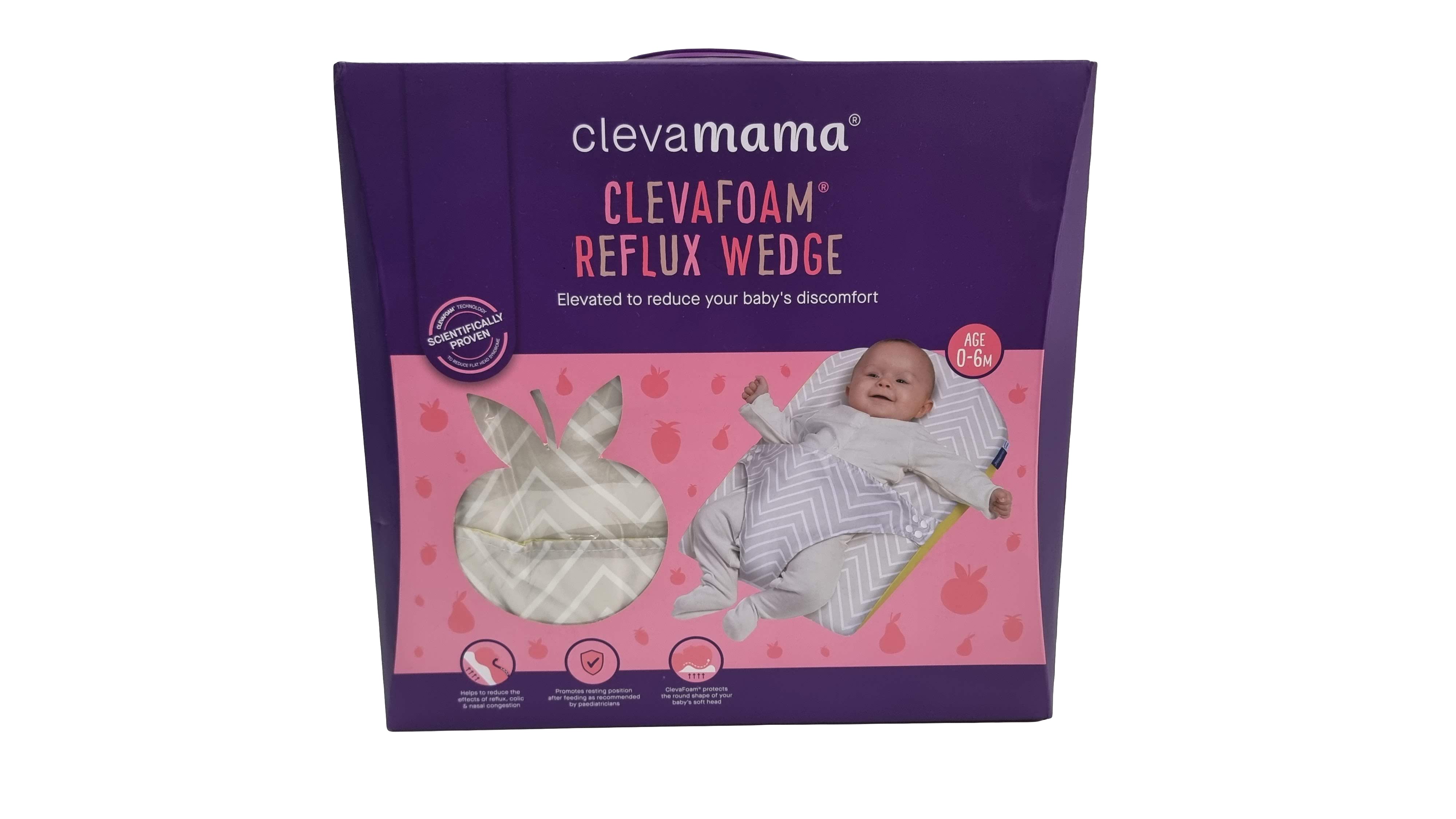 ClevaMama ClevaFoam Reflux Wedge Elevated Support SecondGear.me