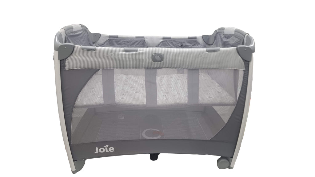 Joie - Excursion Change and Bounce Grey 3 piece playard Travel Cot Set - SecondGear.me