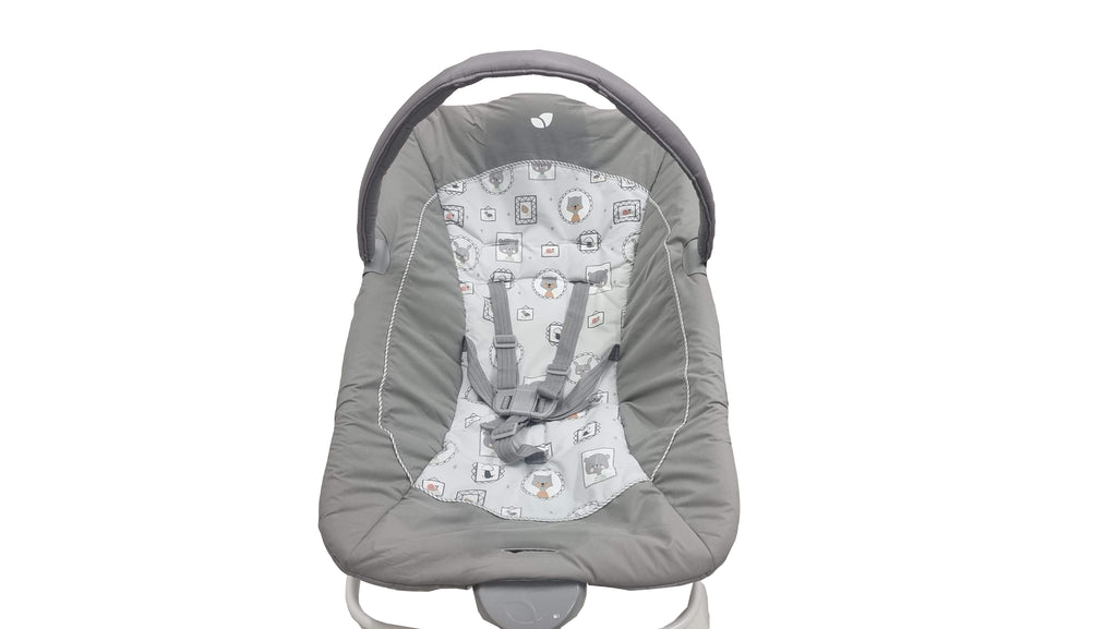 Joie - Excursion Change and Bounce Grey 3 piece playard Travel Cot Set - SecondGear.me