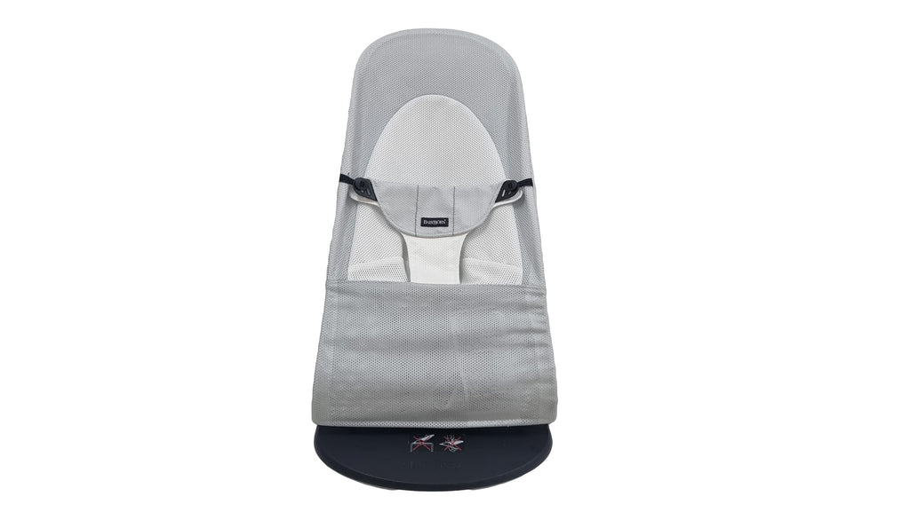 BabyBjörn - Mesh Soft Bouncer Balance - Silver / White - SecondGear.me
