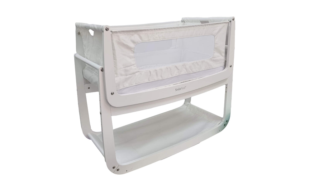 Snuz - Snuzpod 4 bedside crib with Bedding and Storage Pocket - SecondGear.me