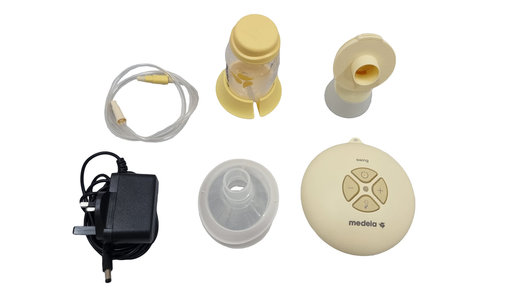 Medela - Swing Flex Single Breast Pump Bundle - SecondGear.me