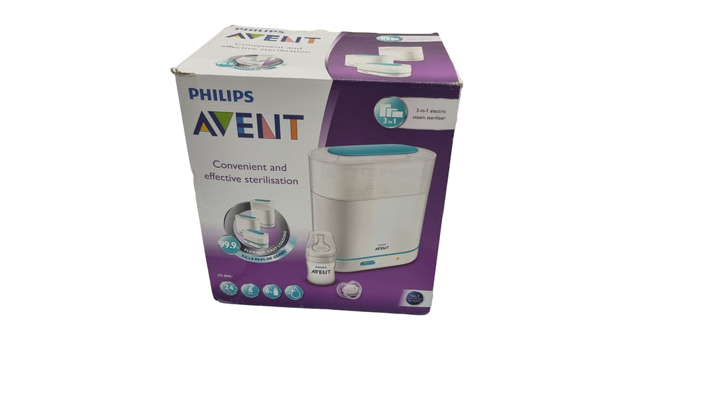 Philips - Avent 3 in 1 Steam Sterilizer - SecondGear.me