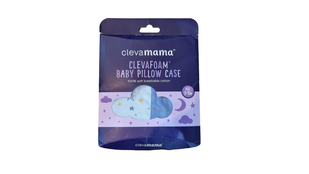 ClevaMama - ClevaFoam® Baby Pillow Case - Blue - SecondGear.me