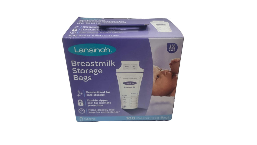 Lansinoh - Breastmilk Storage Bags, 100 count - SecondGear.me