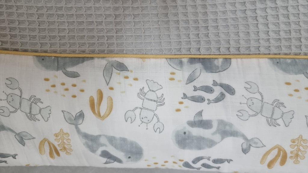 Nini Baby - Cotton Muslin Crib Bumper 30x400cm - SecondGear.me