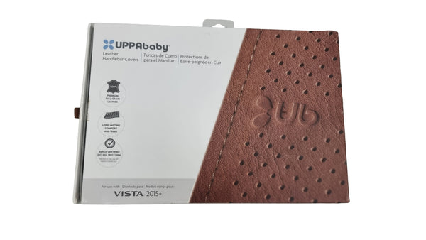uppababy brown leather handlebar Uppababy
