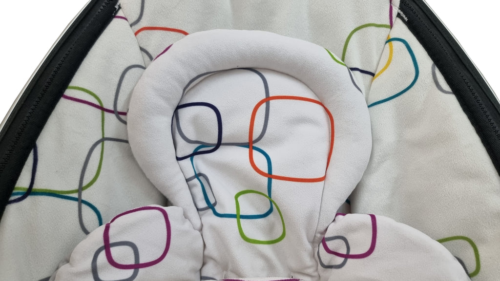 4Moms - Mamaroo 4.0 - Multi Plush with Newborn Insert - SecondGear.me