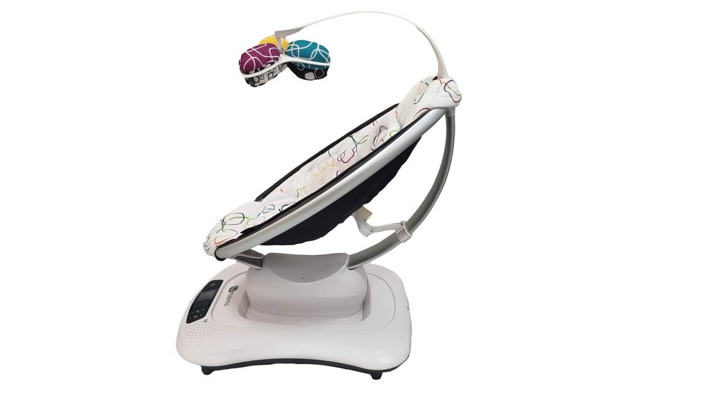 4Moms - Mamaroo 4.0 - Multi Plush with Newborn Insert - SecondGear.me