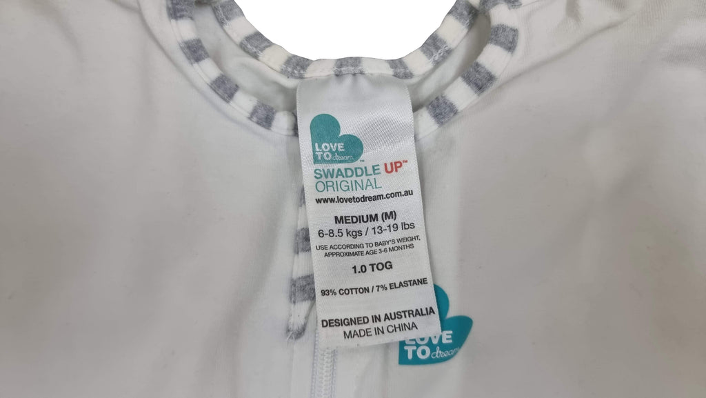 Love to Dream - Swaddle up original, medium, 1.0 TOG - SecondGear.me