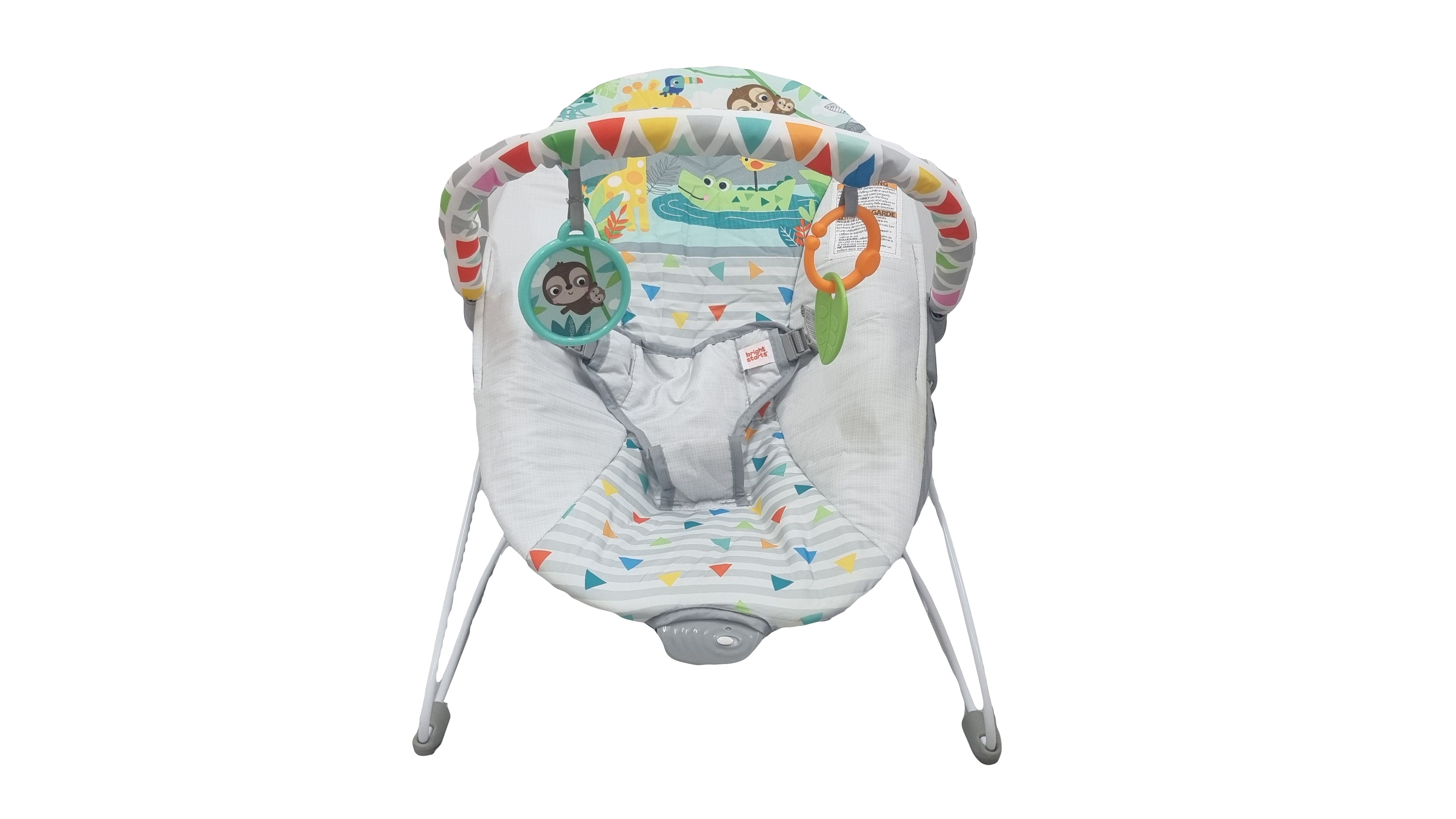Fisher Price Bright Starts Safari Fun Vibrating Bouncer Bright