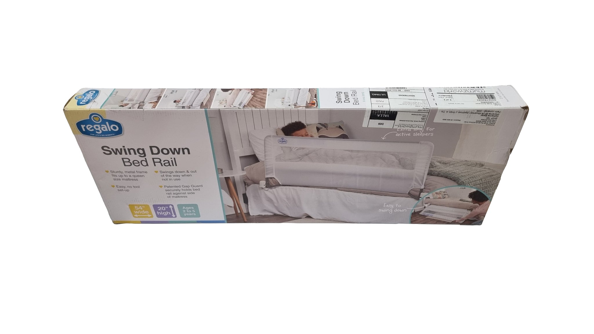 Regalo Swing down bed rail –