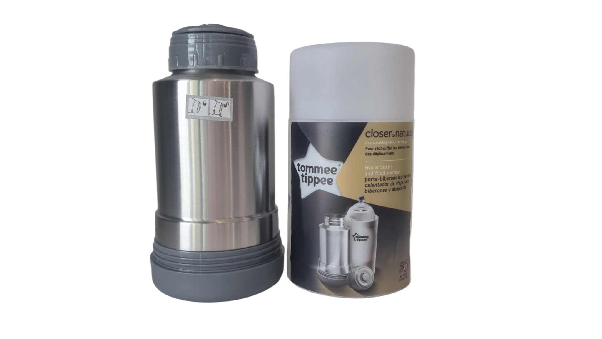 Tommee Tippee Closer to Nature Portable Travel Baby Bottle and