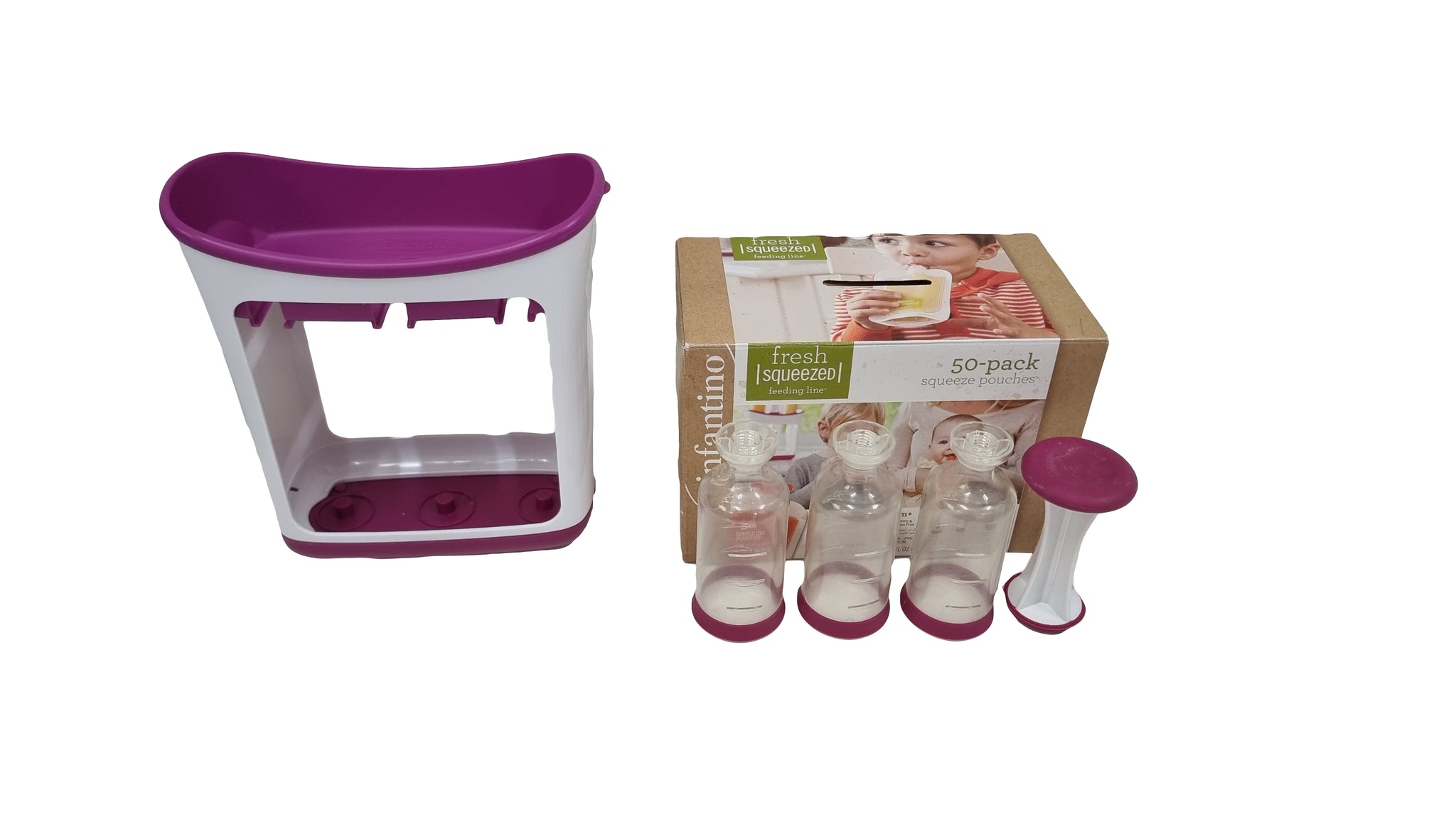 Pouch Maker Fresh Squeezed Pouches Fresh Squeeze Station Infantino