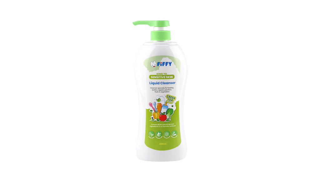 FIFFY - Baby Liquid Cleanser Green Tea Flavor 750ML - SecondGear.me