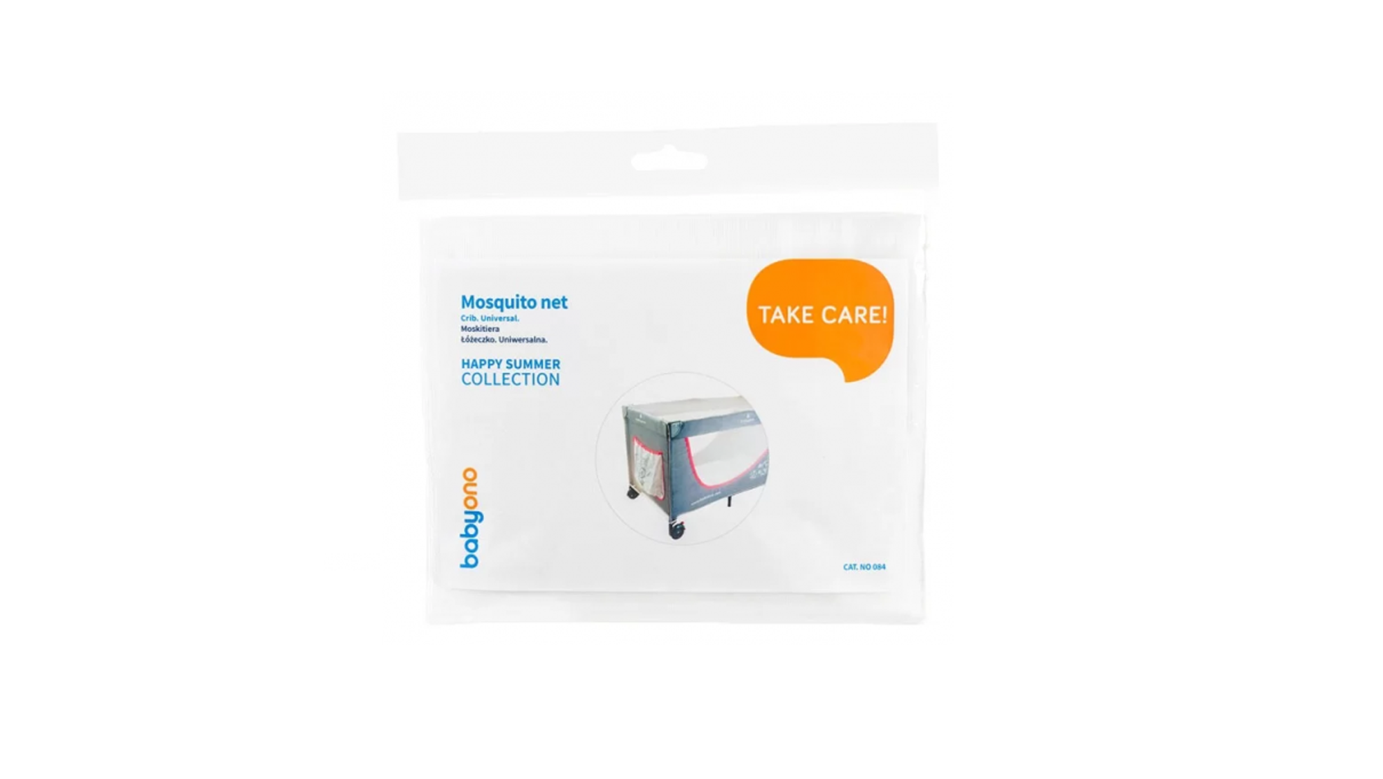 babyono Mosquito Net Happy Summer Crib –