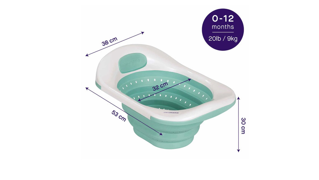 ClevaMama - ClevaBath™- The Sink Bath - Blue - SecondGear.me