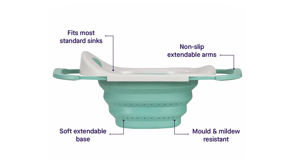 ClevaMama - ClevaBath™- The Sink Bath - Blue - SecondGear.me