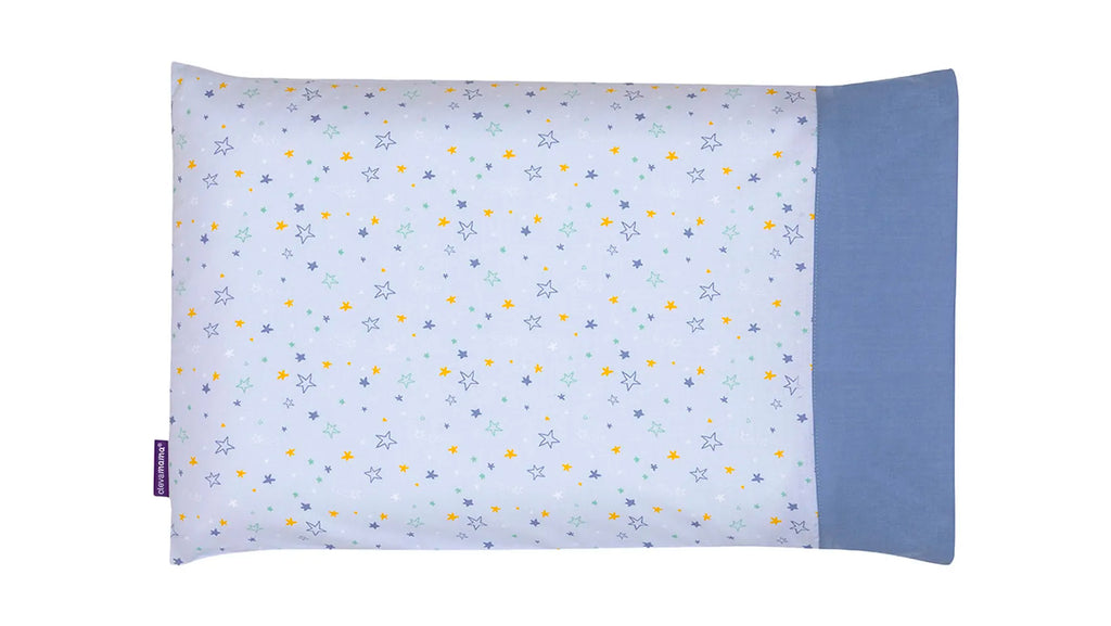 ClevaMama - ClevaFoam® Baby Pillow Case - Blue - SecondGear.me