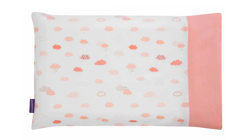 ClevaMama - ClevaFoam® Pram Pillow Case - Coral - SecondGear.me