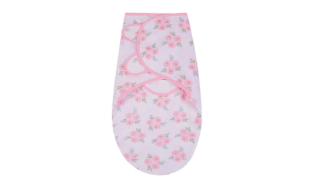 Hudson Baby - Wrap Swaddle Blanket Roses - SecondGear.me