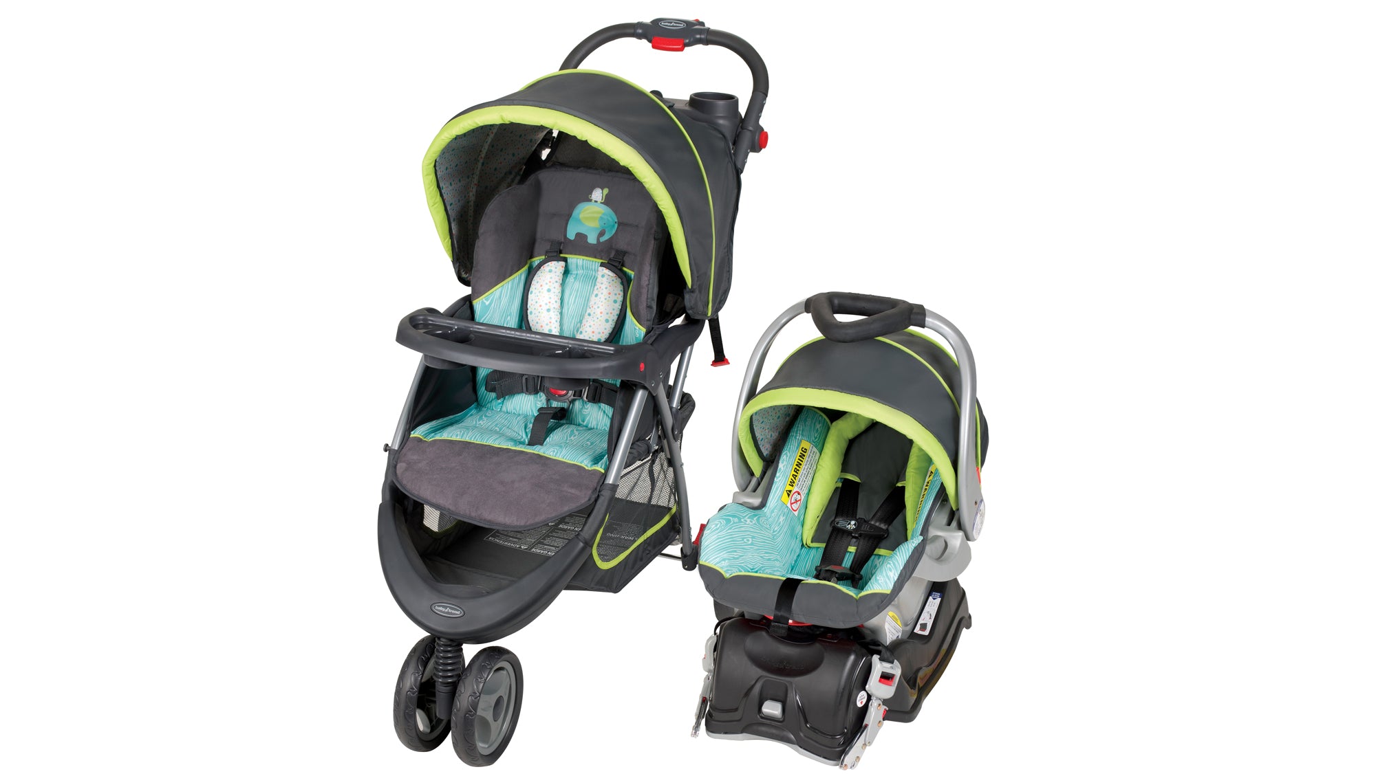 Baby Trend EZ Ride5 Travel System Woodland –