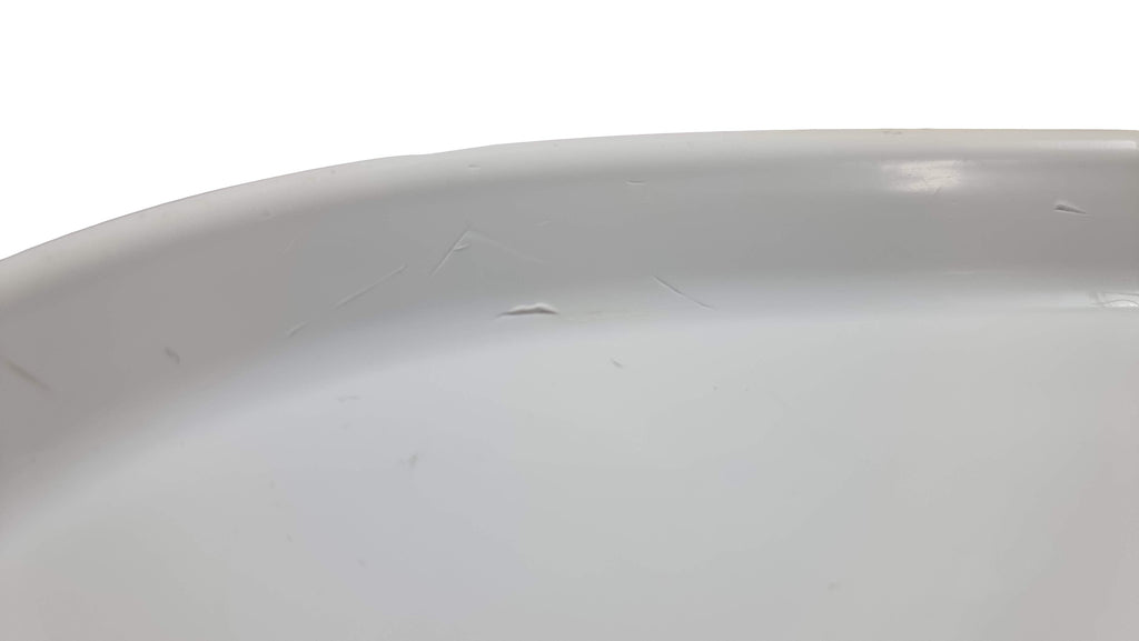 Mima - Moon Highchair With Footrest - White - SecondGear.me