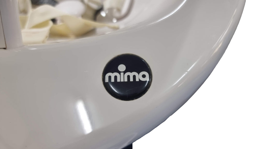Mima - Moon Highchair With Footrest - White - SecondGear.me