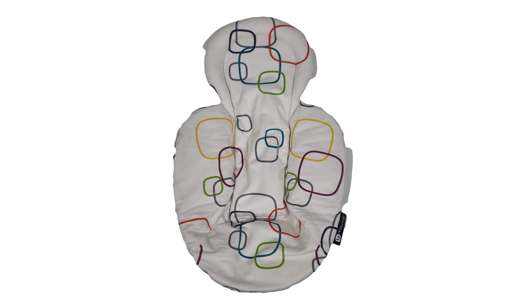 4Moms - Mamaroo Newborn Insert - Reversible White/Grey - SecondGear.me